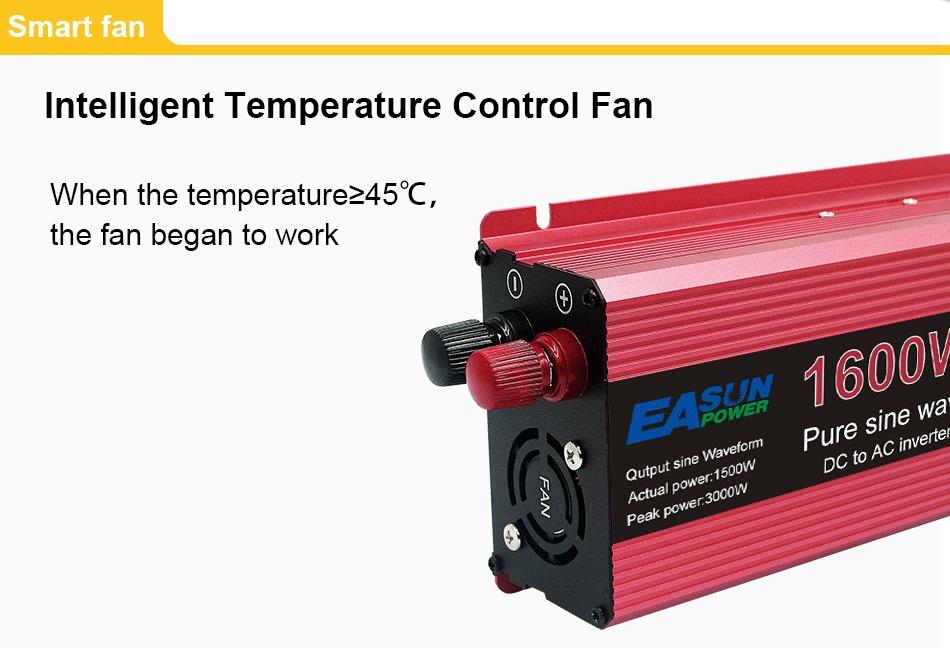 Měnič napětí 12V 1600W