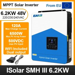 Hybridní Fotovoltaický střídač 6.2KW