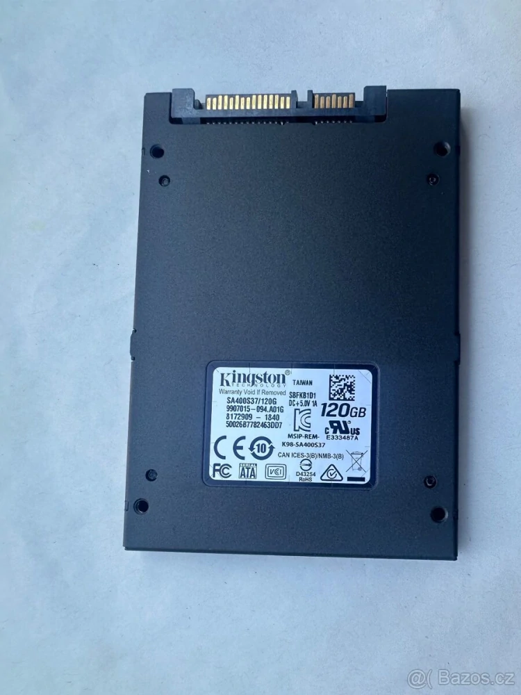 SSD Disk 120GB Kingston