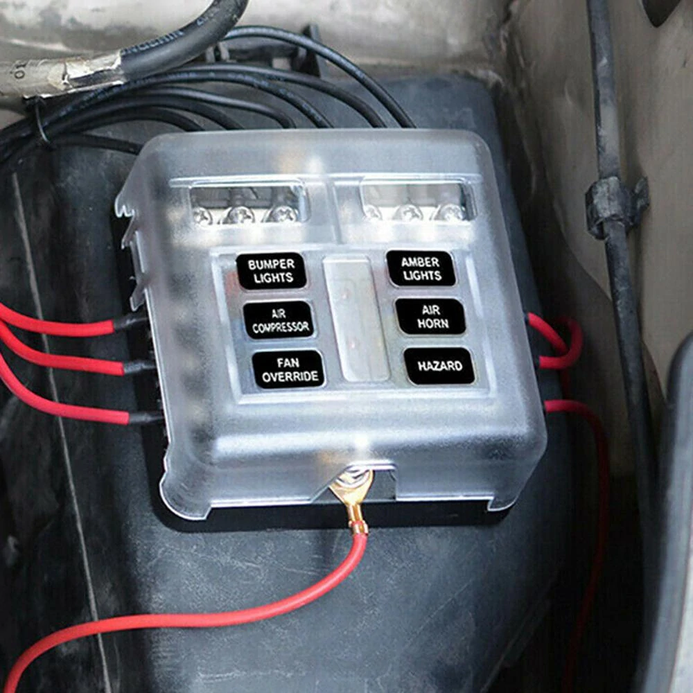 Pojistková skříňka na 12v