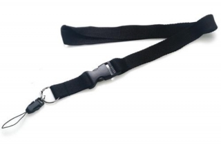 Šňůrka na krk - černá
