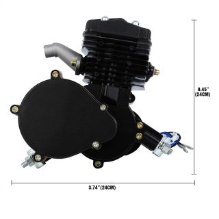 Pomocný motor na kolo 80ccm (černý)